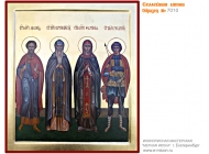 № 7010 - Рукописная Семейная Икона - г. Екатеринбург, Иконописная мастерская «Мерная Икона»